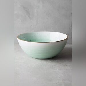 Like New! Anthropologie x Suite One Studio Mimira Stoneware Serving Bowl.